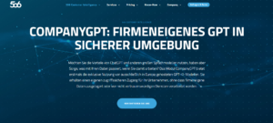 Company GPT, ein sicheres und leistungsstarkes KI-Modul, das deinen Vertrieb revolutioniert