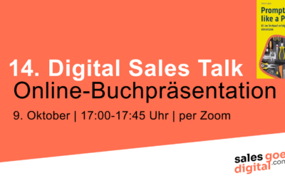 14. DIGITAL SALES TALK, 9. Oktober 2024