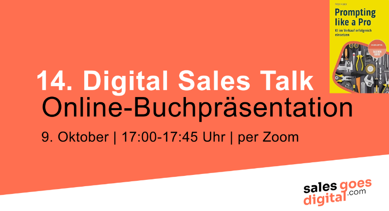 14. DIGITAL SALES TALK, 9. Oktober 2024